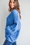 Lapis Chunky Cardigan