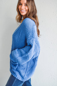 Lapis Chunky Cardigan