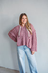 Mauve Cozy Ridge Hoodie