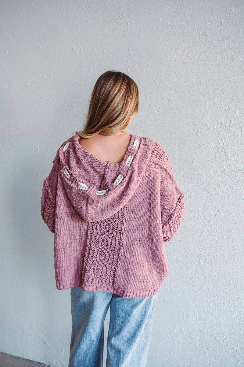 Mauve Cozy Ridge Hoodie