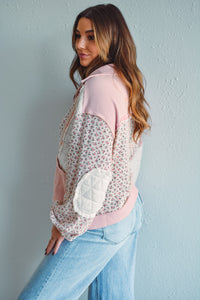 Blush Fusion Quilted Jacket