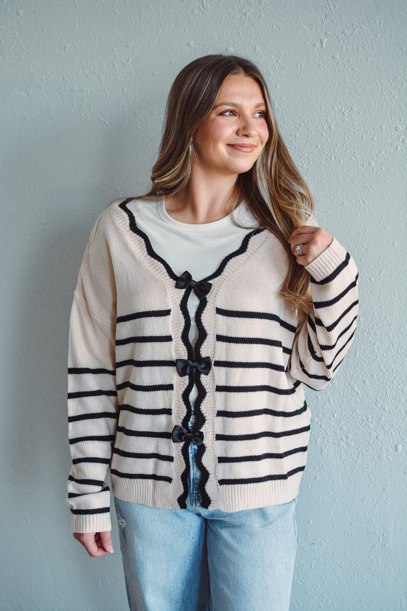 Belle In Bows Sweater