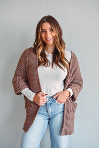 Mocha Knit Cardigan