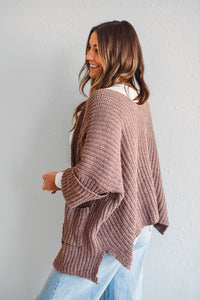 Mocha Knit Cardigan