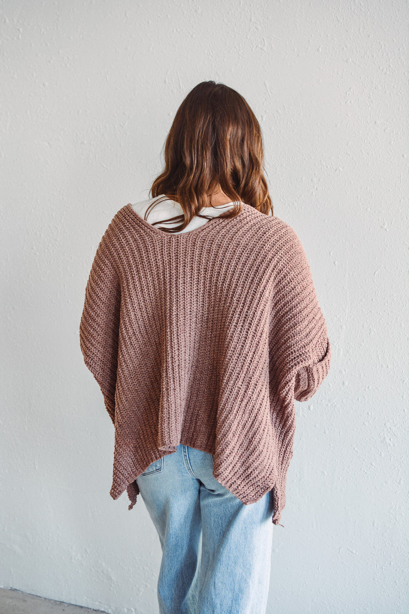 Mocha Knit Cardigan