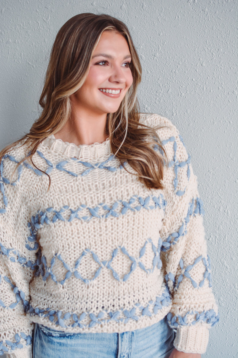 Mallory Thread Stitch Sweater