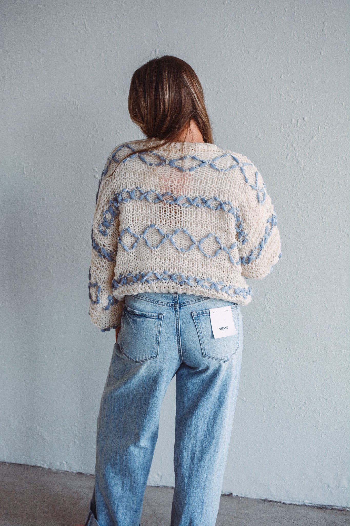 Mallory Thread Stitch Sweater Mallory Thread Stitch Sweater