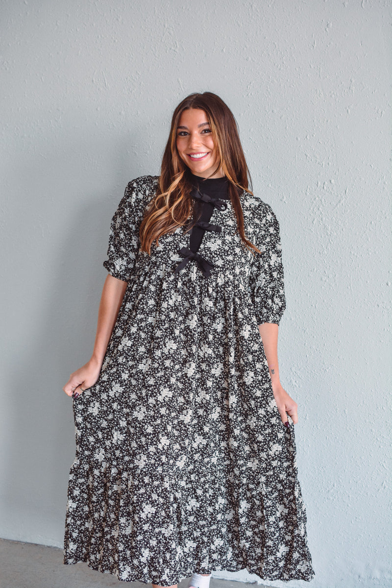 Celeste Charm Bow Dress