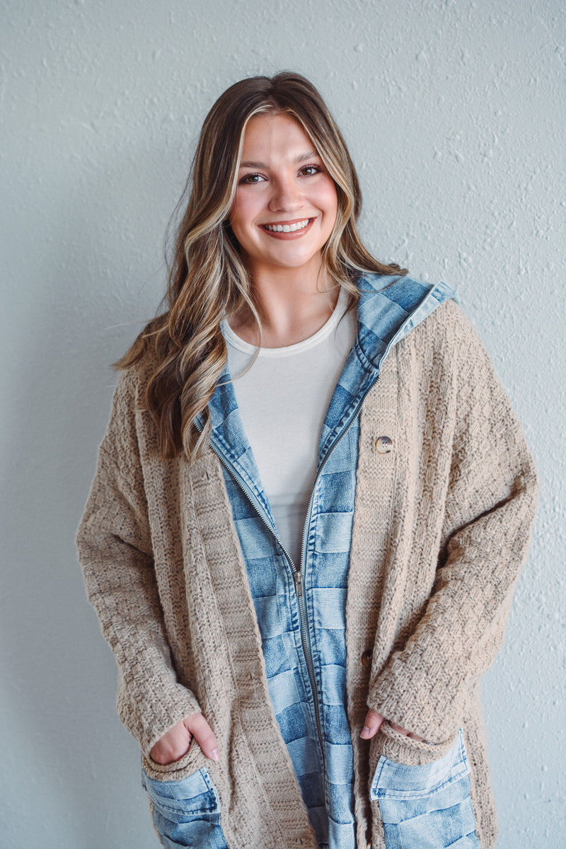 Checkered Chai Jacket