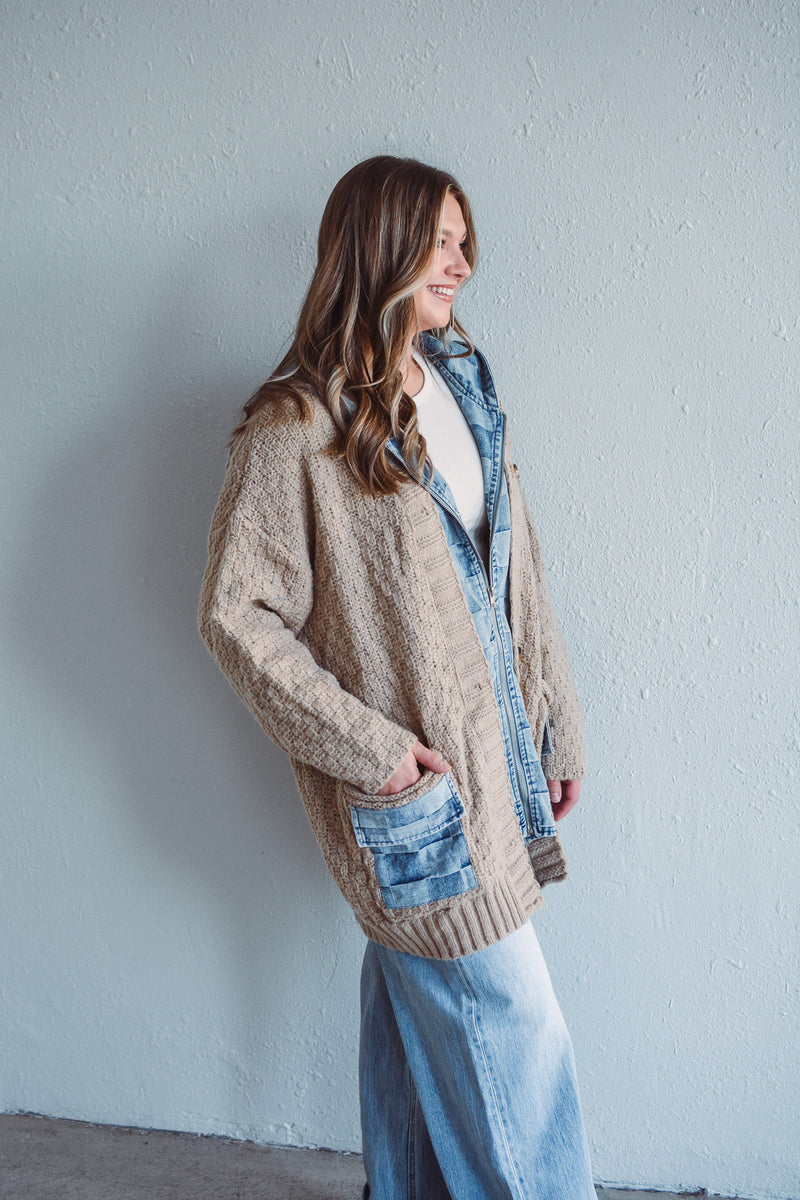 Checkered Chai Jacket