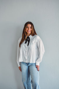 Melissa White Business Top