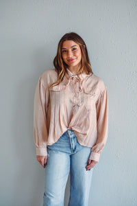 Melissa Pink Business Top
