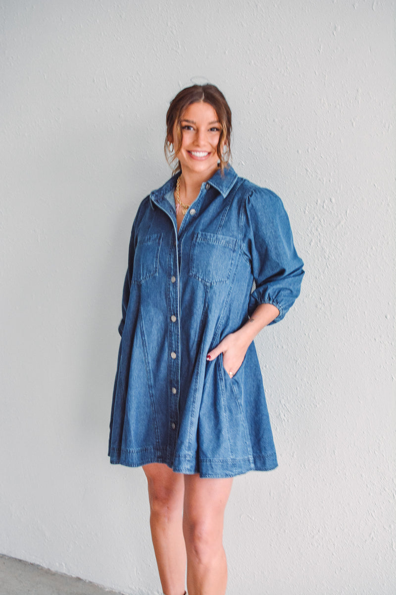 Jentri Periwinkle Dress Jentri Periwinkle Dress