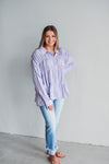 Delphinium Ruched Top