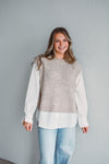 Button Charm Beige
