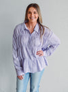 Delphinium Ruched Top