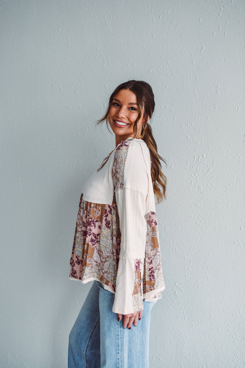 Palmer Paisley Top