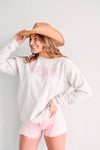 Heather Dusty Bride Crewneck