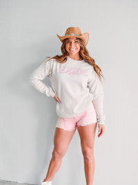 Heather Dusty Bride Crewneck