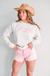 Heather Dusty Bride Crewneck