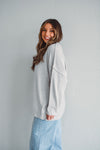 Allie Lt Grey Sweater