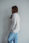 Allie Lt Grey Sweater