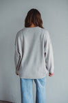 Allie Lt Grey Sweater