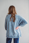 Sarah Dusty Blue Fleece