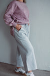 Palazzo Pants Lt Grey