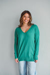 Stacy Green V-Neck
