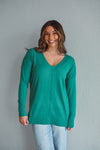 Stacy Green V-Neck