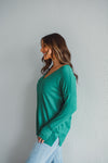Stacy Green V-Neck