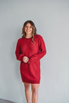 Roxie Red Sweater Dress