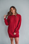 Roxie Red Sweater Dress