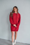 Roxie Red Sweater Dress