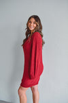 Roxie Red Sweater Dress