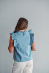 Bluebell Ruffled Top