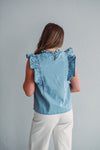 Bluebell Ruffled Top