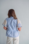 Lenaa Lace Blue Blouse