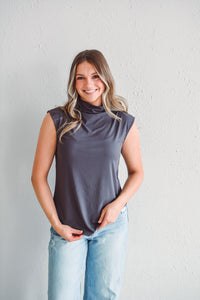 Ash High Neck Basic