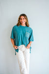 Teal Lola Tee