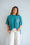 Teal Lola Tee