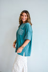 Teal Lola Tee