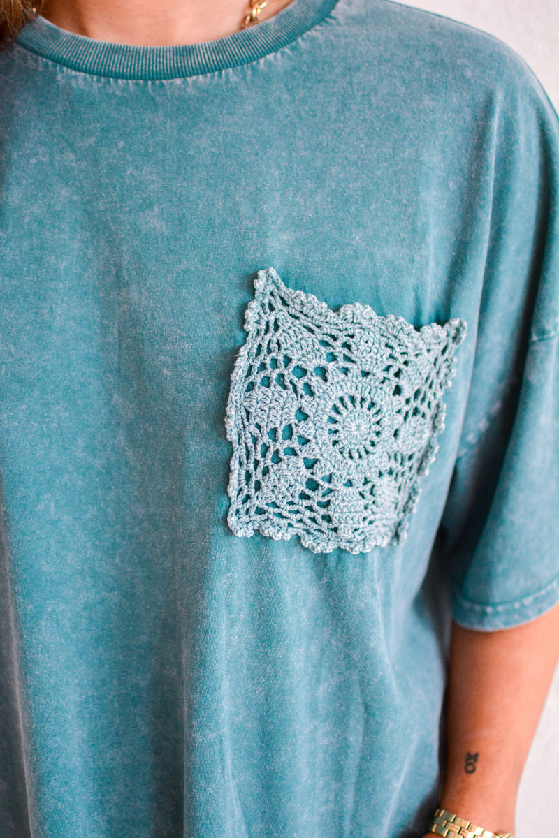 Teal Lola Tee