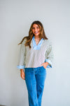 Chic Contrast Top