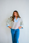 Chic Contrast Top