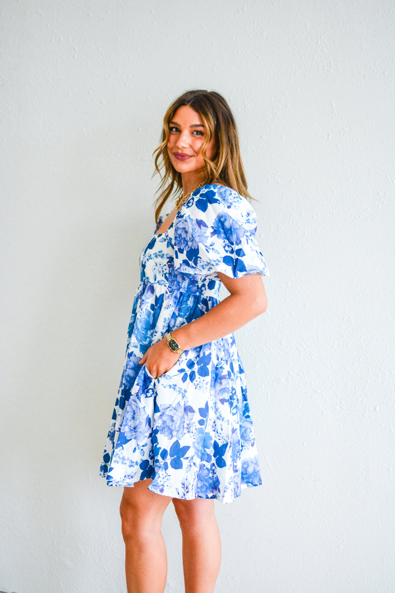 Classy Floral Dress