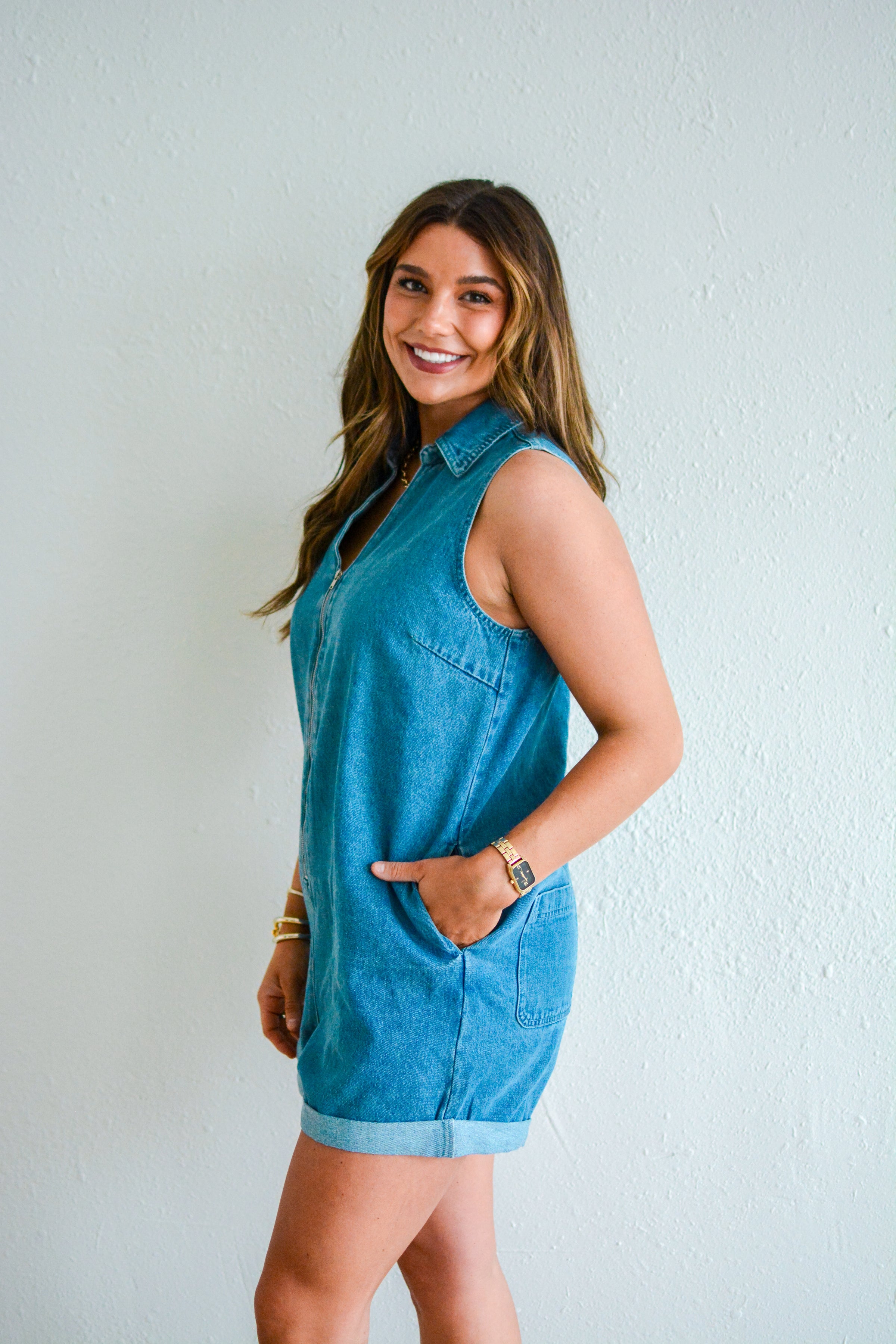 Jumping In Jean
