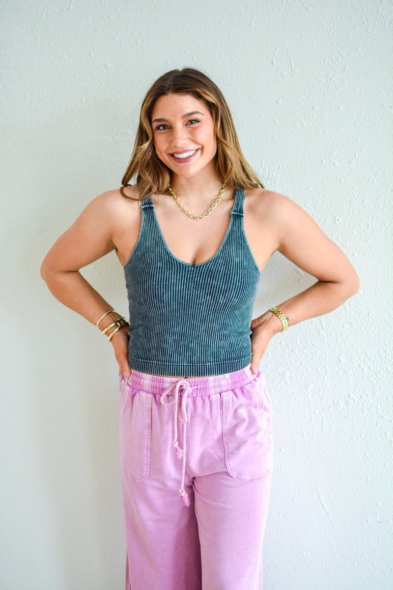 V-Neck Long Tank