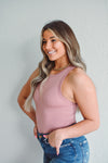 Dusty Pink Tank Suit